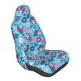 thumbnail image 1 of Lsque Wls And Flowers Pattern Car Seat Covers for Front Seats , Waterproof Seat Covers for Cars, Sporty Front Seat Covers,Car Seat Cover Protector Front Seats, 1 of 5