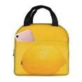 thumbnail image 1 of Lsque Yellow Lemon Pattern Lunch Bag Women/Men Insulated Lunch Box,Small Leakproof Cooler Food Lunch Containers Reusable High Capacity Lunch Tote Bags, 1 of 8