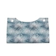thumbnail image 1 of Lsque enchanted winter snowflake holly Printed Long Tissue Box Cover Holder, Facial Paper Organizer Dispenser,Triangle with Bottom Belt, PVC Leather Decorative Organizer, 1 of 9