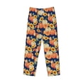 thumbnail image 1 of Lsque fall Pumpkin Daisy Print Men's Pajama Pants, Lounge Pant - Comfortable Home Wear,Elastic Waistband, Stylish Design-X-Large, 1 of 9