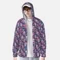 thumbnail image 1 of Lsque flower Skull leaf colorful UPF 50+ Lightweight Sun Protection Men's Women's Long Sleeve Shirt, Hoodie Performance -X-Large, 1 of 1