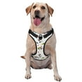 thumbnail image 1 of Lsque happy new year Raccoon Dog Harness, No-Pull Pet Harness with 2 Leash Clips, Adjustable Soft Padded Dog Vest with Easy Control Handle for Large Dogs-Large, 1 of 9