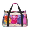 thumbnail image 1 of Lsque inside out 2 Pattern Hand Travel Bag, Weekender Carry On for Women Men, Sports Gym Bag, Workout Duffel Bag, Overnight Shoulder Bag fit 15.6 Inch Laptop, 1 of 6