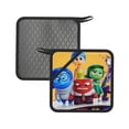 thumbnail image 1 of Lsque inside out 2 Pattern Silicone Anti-hot Pad,Pot Holders, Kitchen Oven Glove High Heat Resistant 500 Degree with Non-Slip Silicone Surface-One Size, 1 of 8