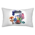 thumbnail image 1 of Lsque inside out 2 Pattern Bedding Waterproof Pillow Protector Zippered Queen – Bed Bug Proof Pillow Encasement-14"x20", 1 of 6