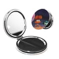 thumbnail image 1 of Lsque inside out 2 Pattern Cosmetic Mirror 2.6 Inch Round Handheld Travel Pocket Makeup Mirror, 1 of 8