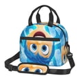 thumbnail image 1 of Lsque inside out 2 Pattern Lunch Bag ,Insulated Lunch Box, Small Leakproof Cooler Food Lunch Containers Reusable High Capacity Lunch Tote Bags, 1 of 7