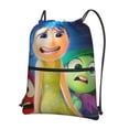 thumbnail image 1 of Lsque inside out 2 Print Drawstring zipper Backpack Bag Sport Gym Sackpack Cinch Bags Drawstring Bags Draw String Sport Bag-One Size, 1 of 6