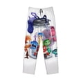 thumbnail image 1 of Lsque inside out 2 Print Men's Pajama Pants, Lounge Pant - Comfortable Home Wear,Elastic Waistband, Stylish Design-Large, 1 of 9