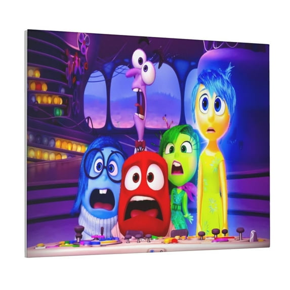 Lsque inside out 2 Print Wall Art – Decorative Picture for Living Room, Bedroom, and Office (Horizontal)