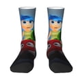 thumbnail image 1 of Lsque inside out 2 Printed Men's Crew Socks, Soft Durable Breathable Moisture-Wicking with Odor Control Cotton socks, 1 of 7