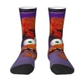 thumbnail image 1 of Lsque inside out 2 Printed Men's Crew Socks, Soft Durable Breathable Moisture-Wicking with Odor Control Cotton socks, 1 of 7