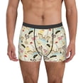 thumbnail image 1 of Lsque pirate with sailing Pattern Men’s Total Support Pouch Boxer Briefs, X-Temp Cooling, Moisture-Wicking Underwear, Regular, Long-leg and Trunk-X-Large, 1 of 5