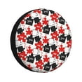 thumbnail image 1 of Lsque puzzle elements with the words me you Pattern Tire Covers - Tough Tire Wheel Protector for Truck, SUV, Trailer, Camper, RV-14 inch, 1 of 6