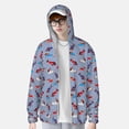 thumbnail image 1 of Lsque winter Dachshund UPF 50+ Lightweight Sun Protection Men's Women's Long Sleeve Shirt, Hoodie Performance -3X-Large, 1 of 9