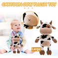 thumbnail image 1 of Lssam Cow Plush,Little Cow Plush Stuffed Toy,Mascot Cow Doll Cartoon Cow Plush Toy(50CM), 1 of 3