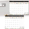 thumbnail image 1 of Lssam Desk Calendar 2026-2027 Large, Big Desktop Calendar 2026 - 18-Month Planner with Thick Paper, Large Ruled Blocks & Clear Cover | For Home, School, Office & Wall Organization, 1 of 9