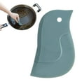 thumbnail image 1 of Lssam Dish Scraper & Pan Scraper, Soft Silicone Food Scraper - Multi-Functional Retractable Kitchen Tool for Pots, Pans, Bowls Cleaning, Cute Penguin Kitchen Accessories, 1 of 9