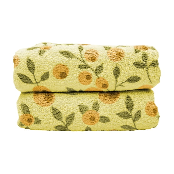 Lssam Hand Towels for Bathroom, Patterned Decorative Soft Towels, Colorful Cotton Bathroom Towels, Cute Patterned Towels Set, 14x30 Inches, 1-Pack