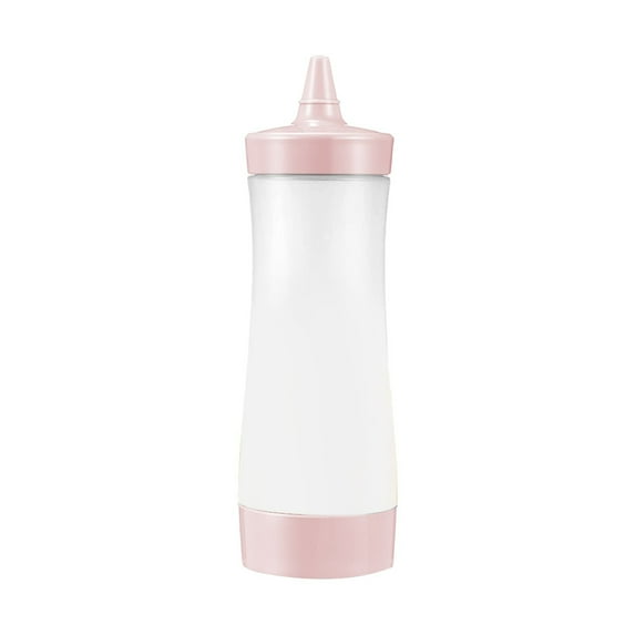 Lssam Kitchen Squeeze Bottles for Sauces, Oil, Dressing & Syrup - Leak Proof Condiment Squirt Bottles, Durable BPA-Free Sauce Bottles for Home Chefs, Restaurants, Meal Prep and Family Use