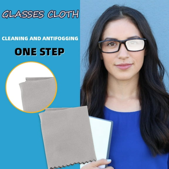 Lssam Microfiber Cleaning Cloth for Glasses and Screens, Premium Lens Cleaning Cloth with Scratch-Free Gentle Fabric, for Eyeglasses, Phone Screen, Camera Lens and Electronics