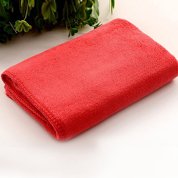 Lssam Microfiber Towels for Cars, Thick and Absorbent Cleaning Rags for Home Kitchen Office, 23 x 12 Inch Cloth, Pack of 1