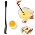 thumbnail image 1 of Lssam Mini Whisk Small Kitchen Tool, 8.6-Inch Silicone Handle Whisks for Cooking, Blending Sauces, Beating Eggs and Coffee, Compact Whisk Wiper, 1-Pack, 1 of 6