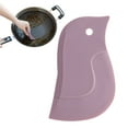 thumbnail image 1 of Lssam Multi-Functional Kitchen Scraper - Soft Silicone Pan Scraper & Dish Scraper, Retractable Design Penguin Food Scraper for Pots, Bowls Cleaning, Cute Home Cleaning Tools, 1 of 9