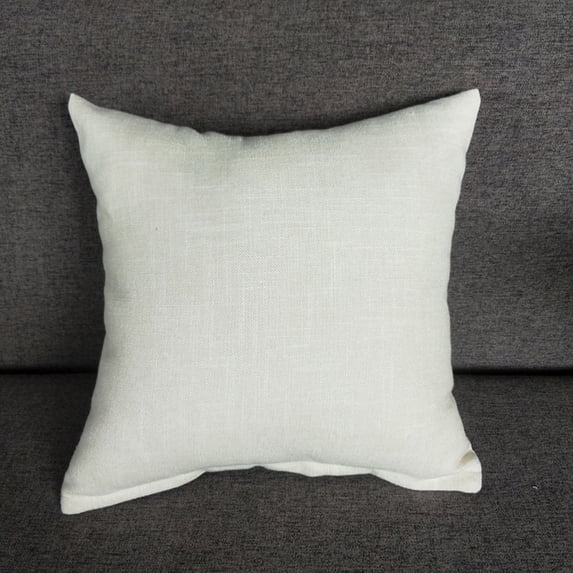 Lssam Neutral Linen Pillow Covers, Textured Throw Pillow Cases - Soft Farmhouse Boho Cushion Covers for Sofa Chair Living Room Christmas Decor