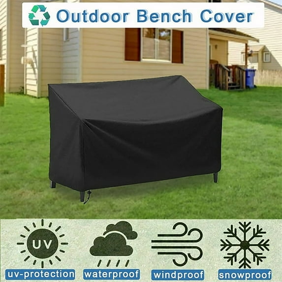 Lssam Patio Furniture Cover Outdoor Heavy Duty Patio Furniture Chair Cover Loveseat Cover With Adjustable Drawstring