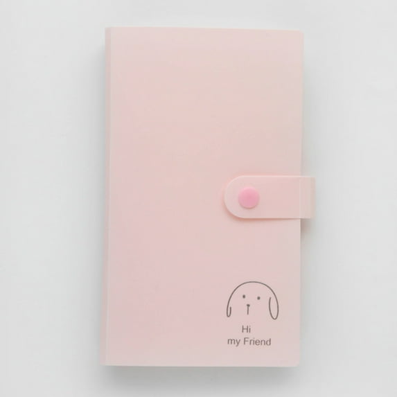 Lssam Photocard Binder and Photo Card Holder Album, PVC Free Kpop Photocard Book with Double Sided Display, Durable Portable Organizer for Kpop Collections