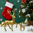 thumbnail image 1 of Lssam Reindeer Christmas Decor, Venados de Navidad para Decoración - Standing Deer Figurine Ornaments for Living Room, Wine Cabinet, Bedroom Office Desktop Display Stand, 1 of 5