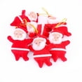 thumbnail image 1 of Lssam Santa Claus Ornaments - Mini Santa Claus Decor for Christmas Tree, Home Mantel, and Seasonal Party Hanging Displays Set of 6, 1 of 9
