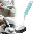 thumbnail image 1 of Lssam Steel Scrubber Kit, Stainless Steel Wool Scrubber with Durable Handle, Metal Scrubbers for Deep Cleaning Sinks Dishes Cast Iron Cookware, 1-Pack, 1 of 9
