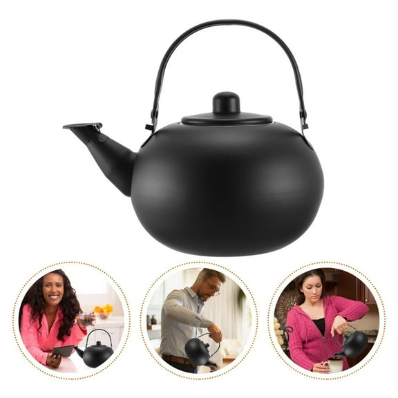 Lssam Stovetop Tea Kettle, Whistling Tea Kettle for Stove Top, Stove Tea Pot with Lid & Removable Infuser, Stainless Steel Teapot for Hot Water, Tea Brewing, Ideal for Home Kitchen, Office, Campin