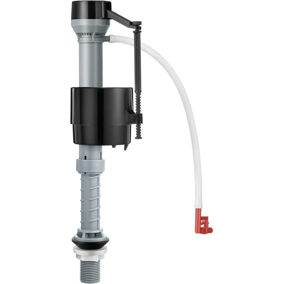 Lsupdaol 1 Pack Toilet Fill Valve Replacement, Height Adjustable Universal Toilet Tank Flusher Replacement Kit, Leak-Proof Easy Install Fill Valve Repair Kit