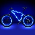 thumbnail image 1 of Lsupdaol 1 Pcs LED Bike Lights for Night Riding Bicycle Frame and Wheel Lights Battery Powered Bike Accessories Gifts for Adults Riding at Night, 1 of 7