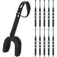 thumbnail image 1 of Lsupdaol 10 Pcs Football Tether for Mouth Guard Strap Only Universal Rugby Mouth Guard Replacement Strap Football Black Mouthguard Tether for Youth Sports Boxing Taekwondo Hockey Basketball, 1 of 7