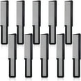 thumbnail image 1 of Lsupdaol 10 Pieces Hair Cutting Comb Fine Tooth Styling Barber Styling Hair Clipper Cutting Comb for Home Salon Barber(Black), 1 of 7