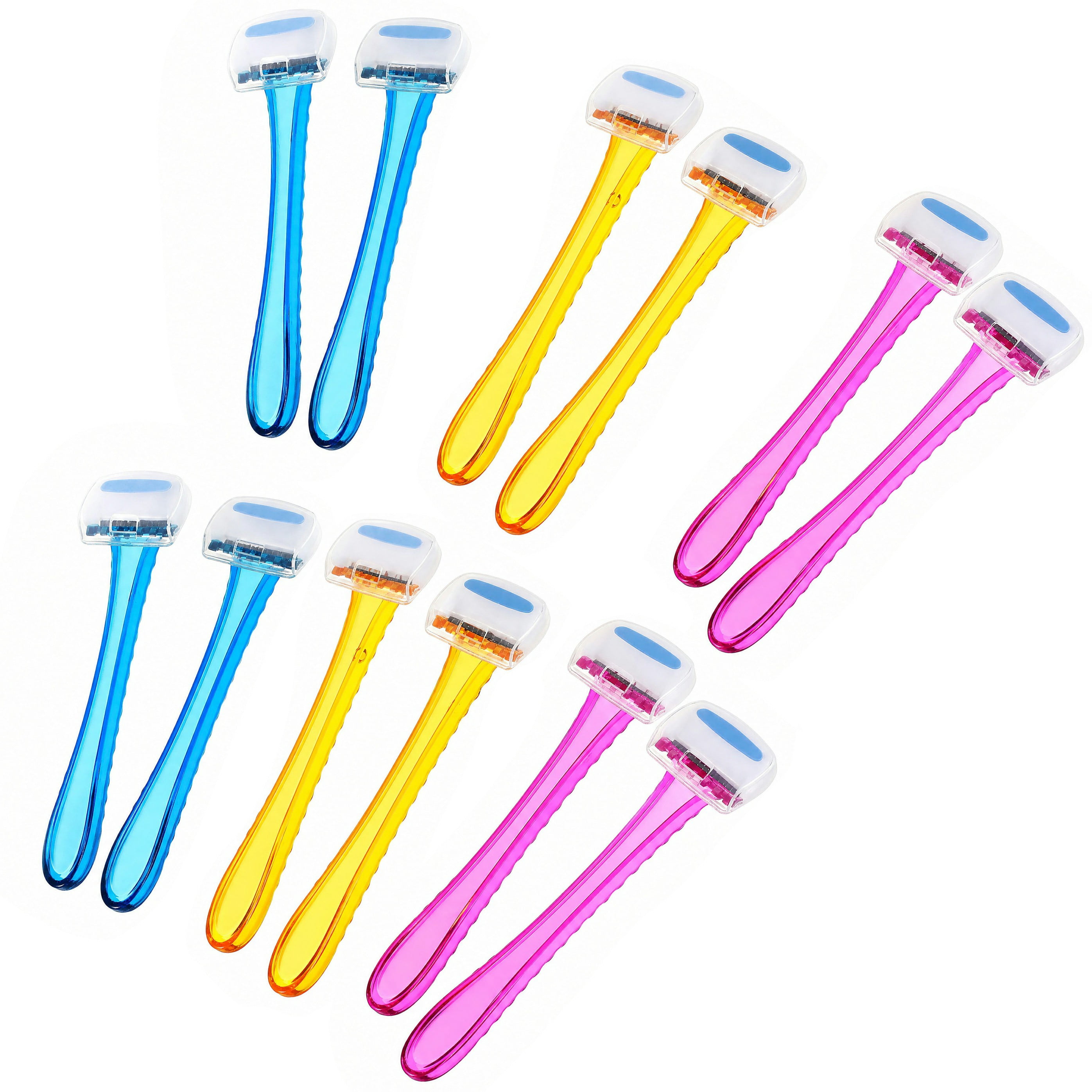 Lsupdaol Disposable Bikini Razors, 12 Pcs, Bikini Line Trimmer, Travel ...