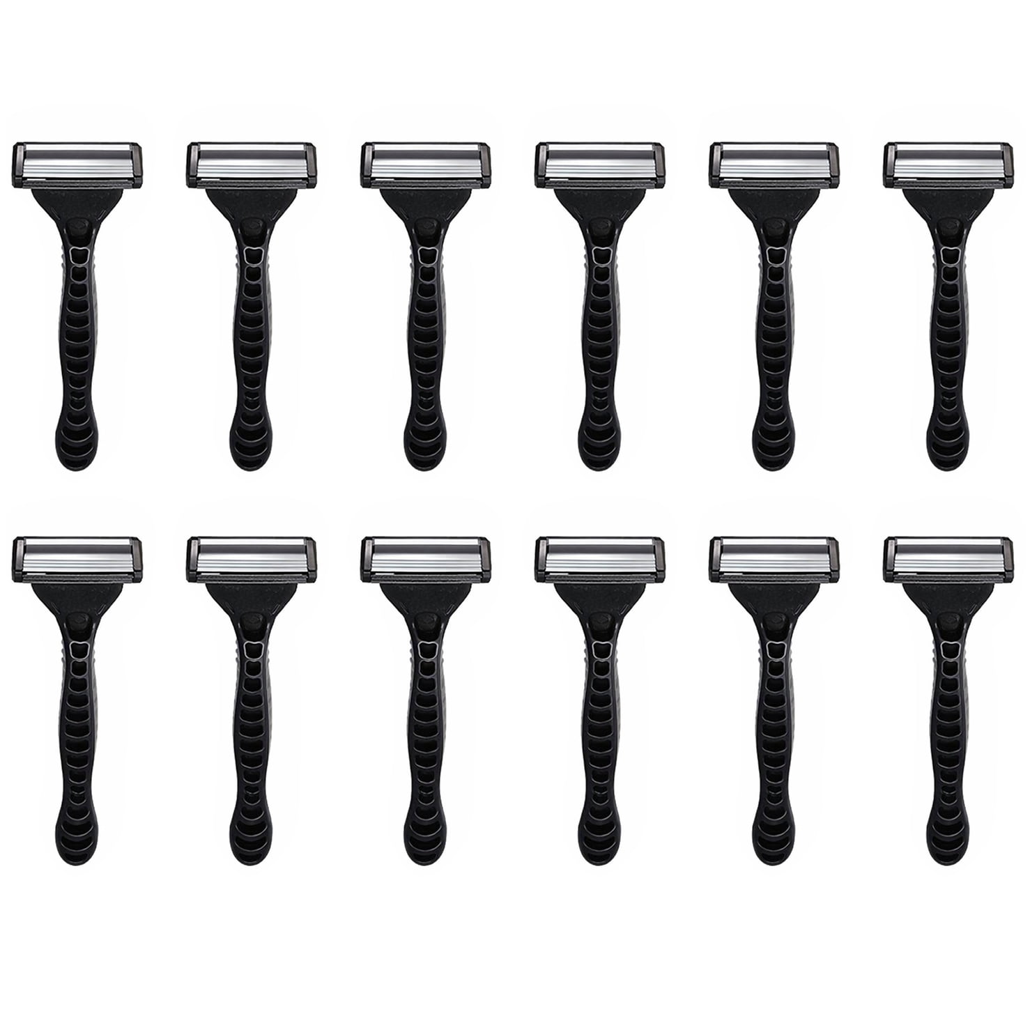 Lsupdaol 12 Pcs 5-Blade Disposable Razors for Men Sensitive Skin Smooth ...