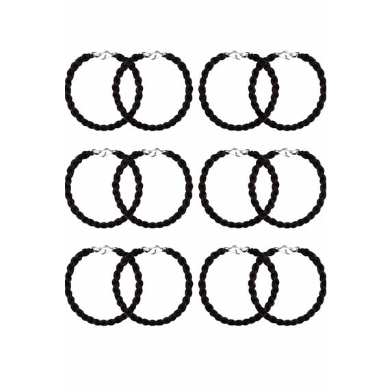 Lsupdaol 12 Pieces Elastic Military Boot Bands Boot Blouses Military Straps Elastic Blousing Straps with Metal Hooks