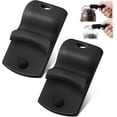 thumbnail image 1 of Lsupdaol 2 Pack Canning Jar Opener with Magnets, Mason Jar Opener For Canning Lids, for Regular and Wide Mouth Lids, Powerful Magnet for Easy Refrigerator Storage, Releases Vacuum Seal(Black), 1 of 7