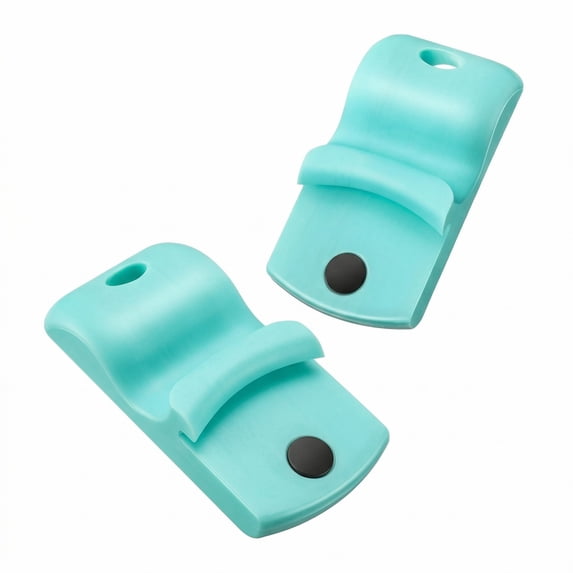 Lsupdaol 2 Pack Canning Jar Opener with Magnets, Mason Jar Opener For Canning Lids, for Regular and Wide Mouth Lids, Powerful Magnet for Easy Refrigerator Storage, Releases Vacuum Seal(Blue)