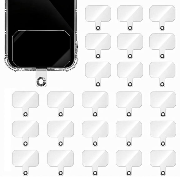 Lsupdaol 24 Count Clear Charging Cell Phone Case Set