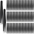 thumbnail image 1 of Lsupdaol 24 Pieces Eyebrow Tweezers for Women Men Slanted Precision Stainless Steel Tweezers Facial Hair Removal Ingrown Hair Eyelash Extension Plucking Blackhead(Black), 1 of 6