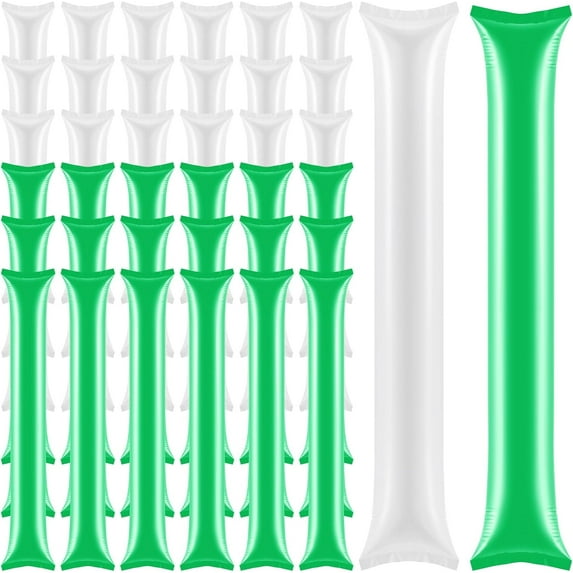 Lsupdaol 24 Pieces Thunder Sticks Cheering Cheerleading Sticks Boom Sticks Noise Makers for Sporting Events Football Game Party Sport Events