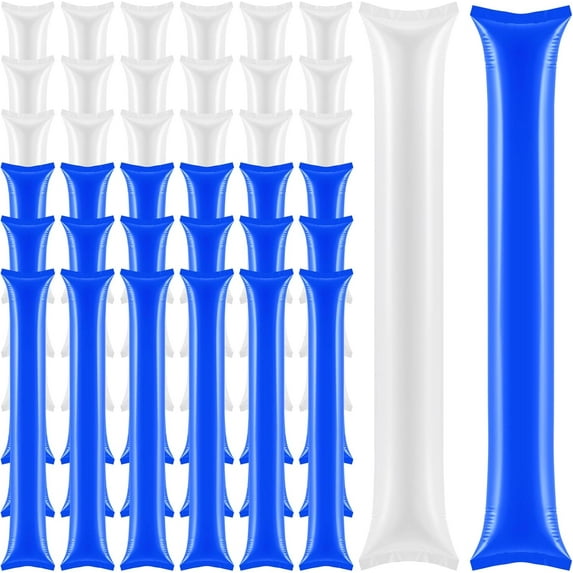 Lsupdaol 24 Pieces Thunder Sticks Cheering Cheerleading Sticks Boom Sticks Noise Makers for Sporting Events Football Game Party Sport Events