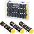 thumbnail image 1 of Lsupdaol 3 Pcs Fishing Line Storage Organizer, Leader Holder with 12 Slots to Keep Your Lines Tangle Free, Spooler Winder, and Hook Keeper with Rigging Spools, 1 of 6