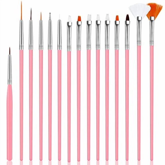 Lsupdaol 30 Pcs Cake Decorating Brushes Cake Painting Brushes Food Paint Brush Multiple Function Fondant Brush Cookie Brushes DIY Tool Set Cake Decorating Painting Tool Icing Pastry Brush for Baking